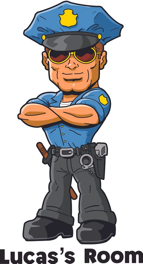 police man cartoon